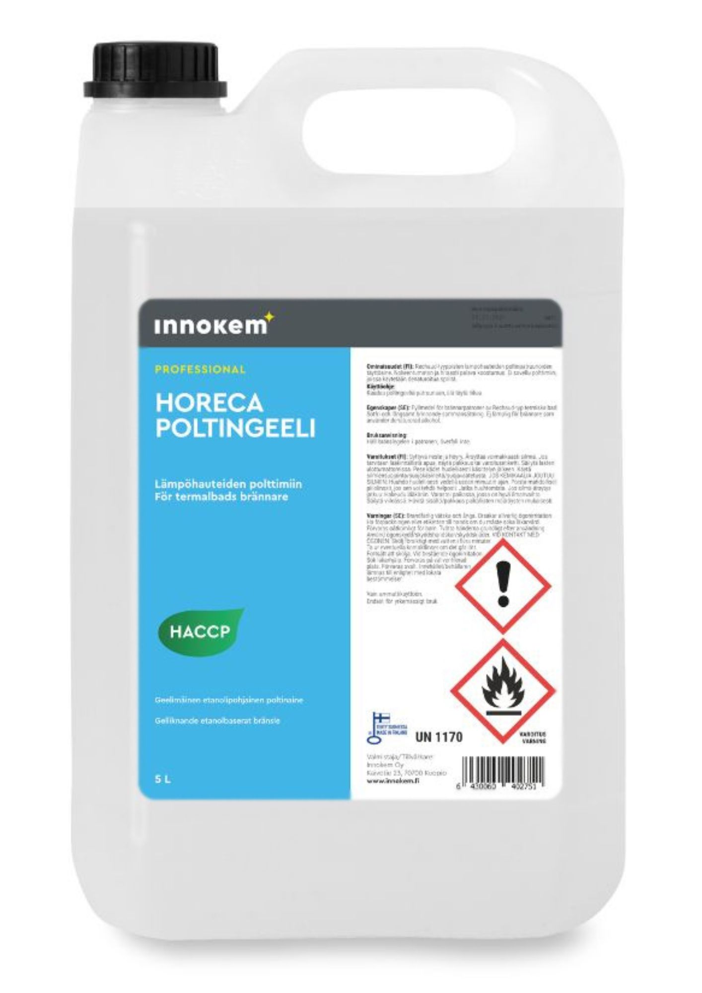 innokem polttogeeli 5l