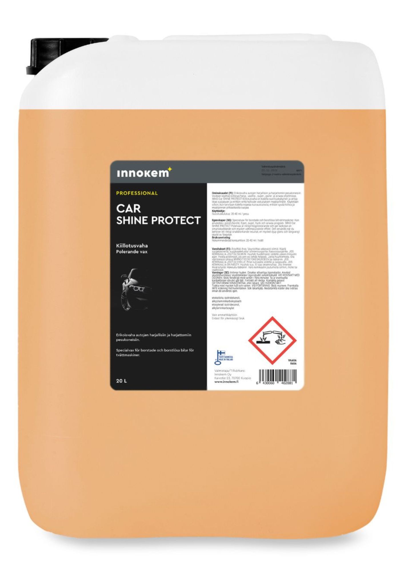 innokem ceramic shine protect line kiillotusvaha