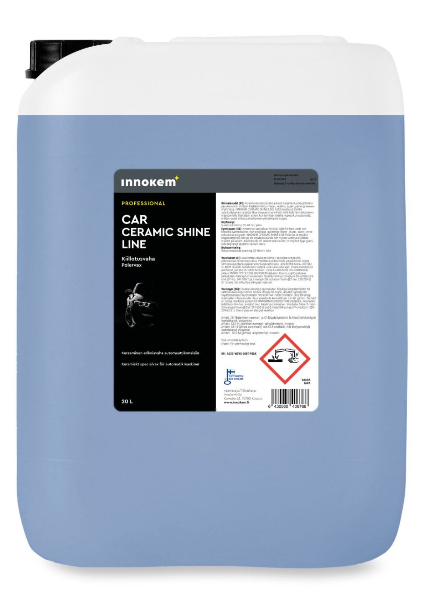 innokem ceramic foam shine line kiillotusvaha