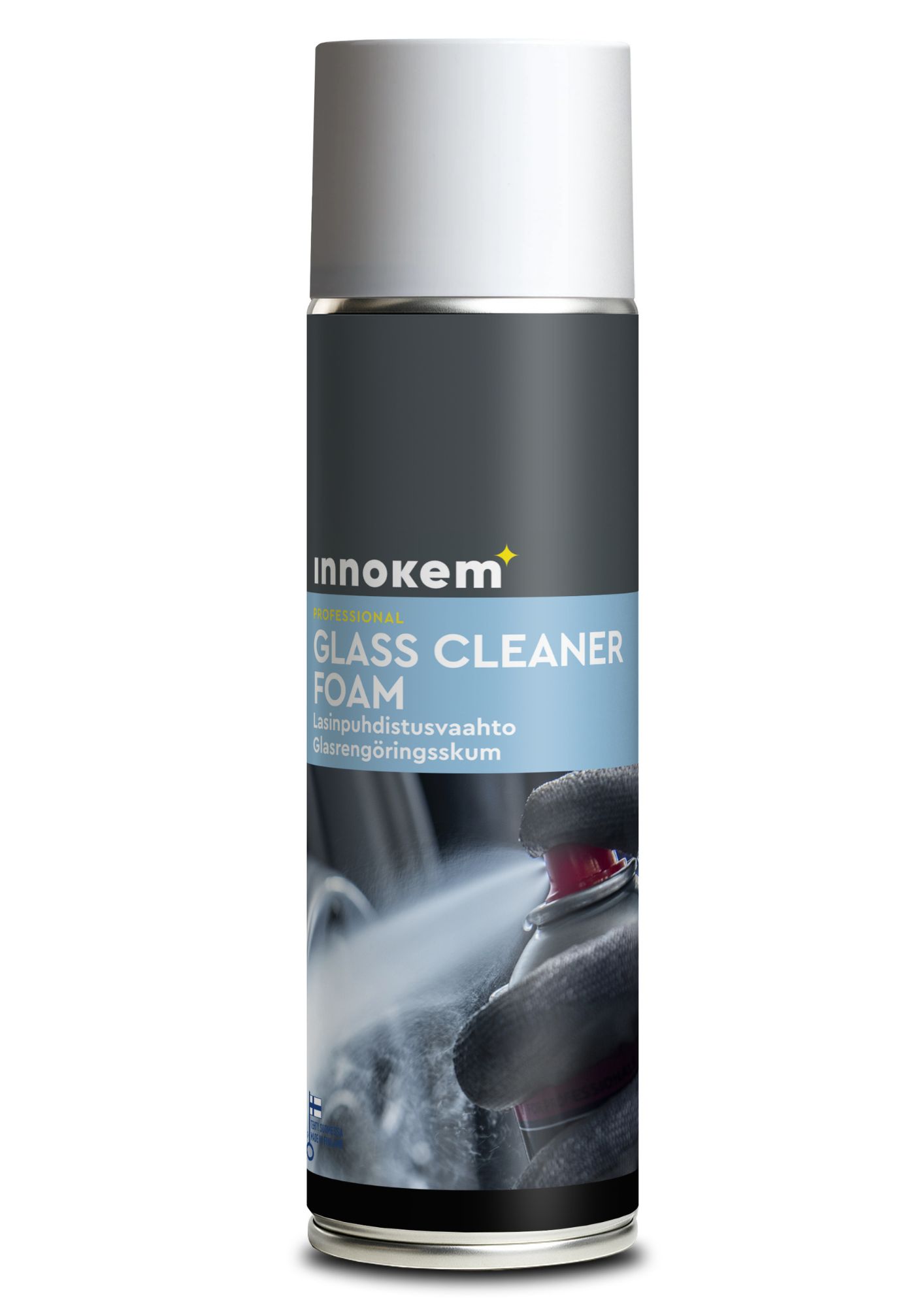 innokem glass cleaner foam 500ml