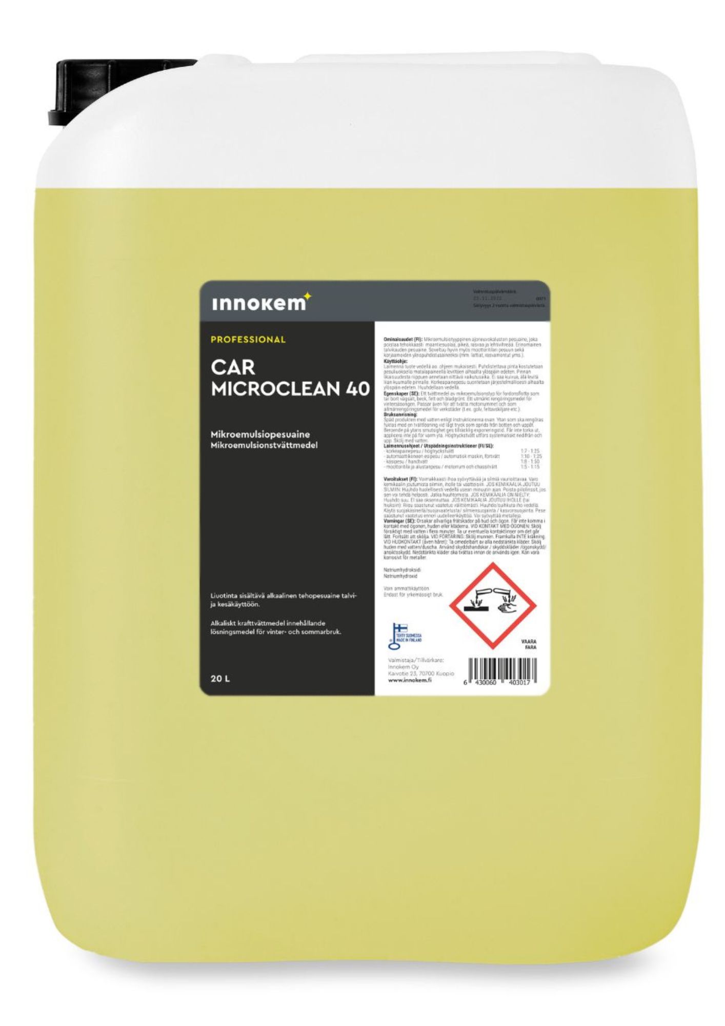 INNOKEM Microclean 40 Tehopesutiiviste