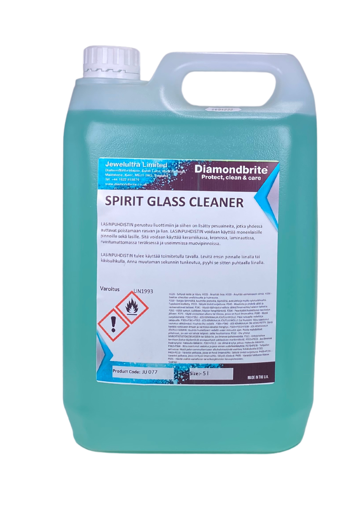 Diamondbrite Spirit Glass Cleaner Lasinpesuaine