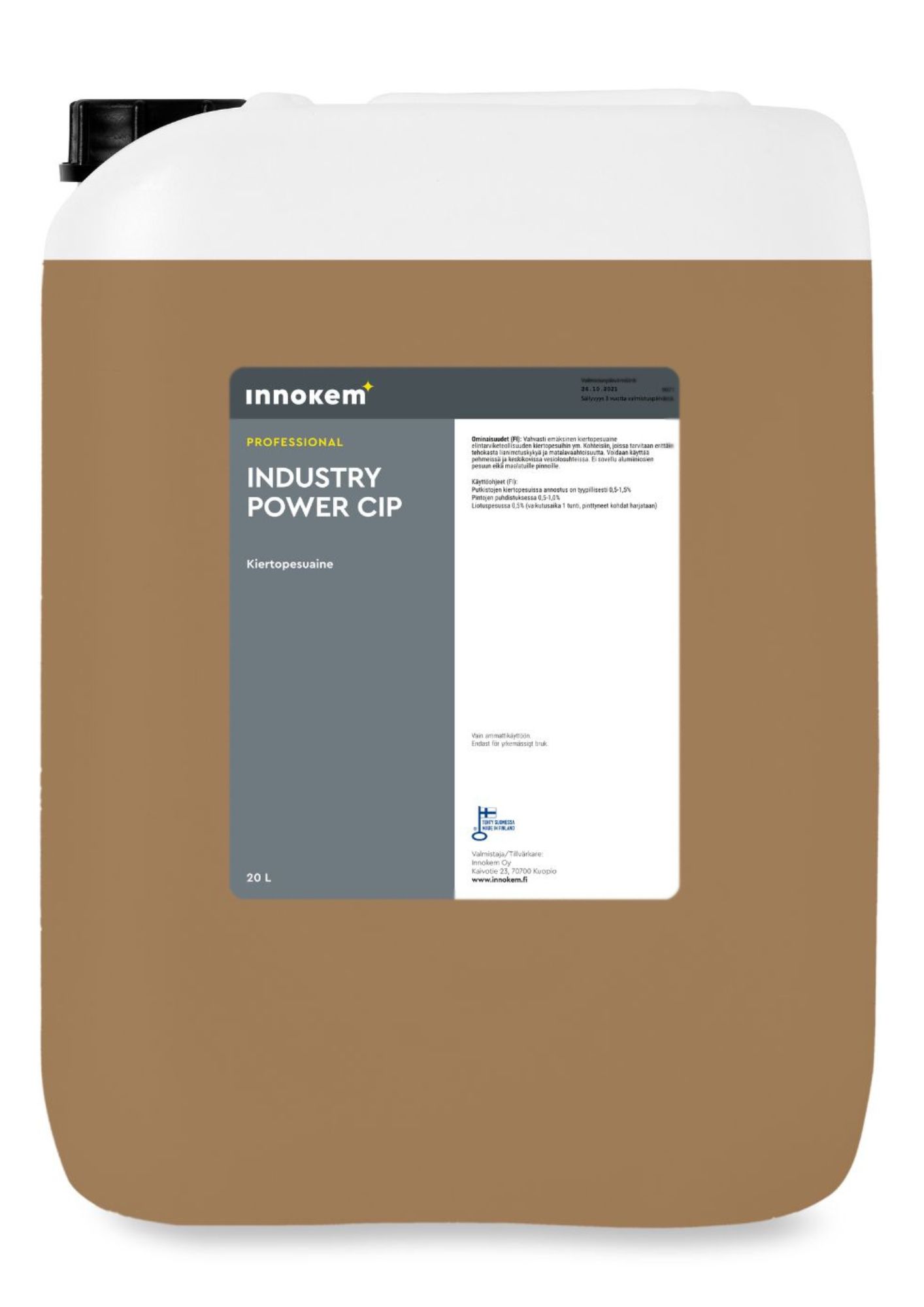 INNOKEM Power CIP Kiertopesuaine 20L