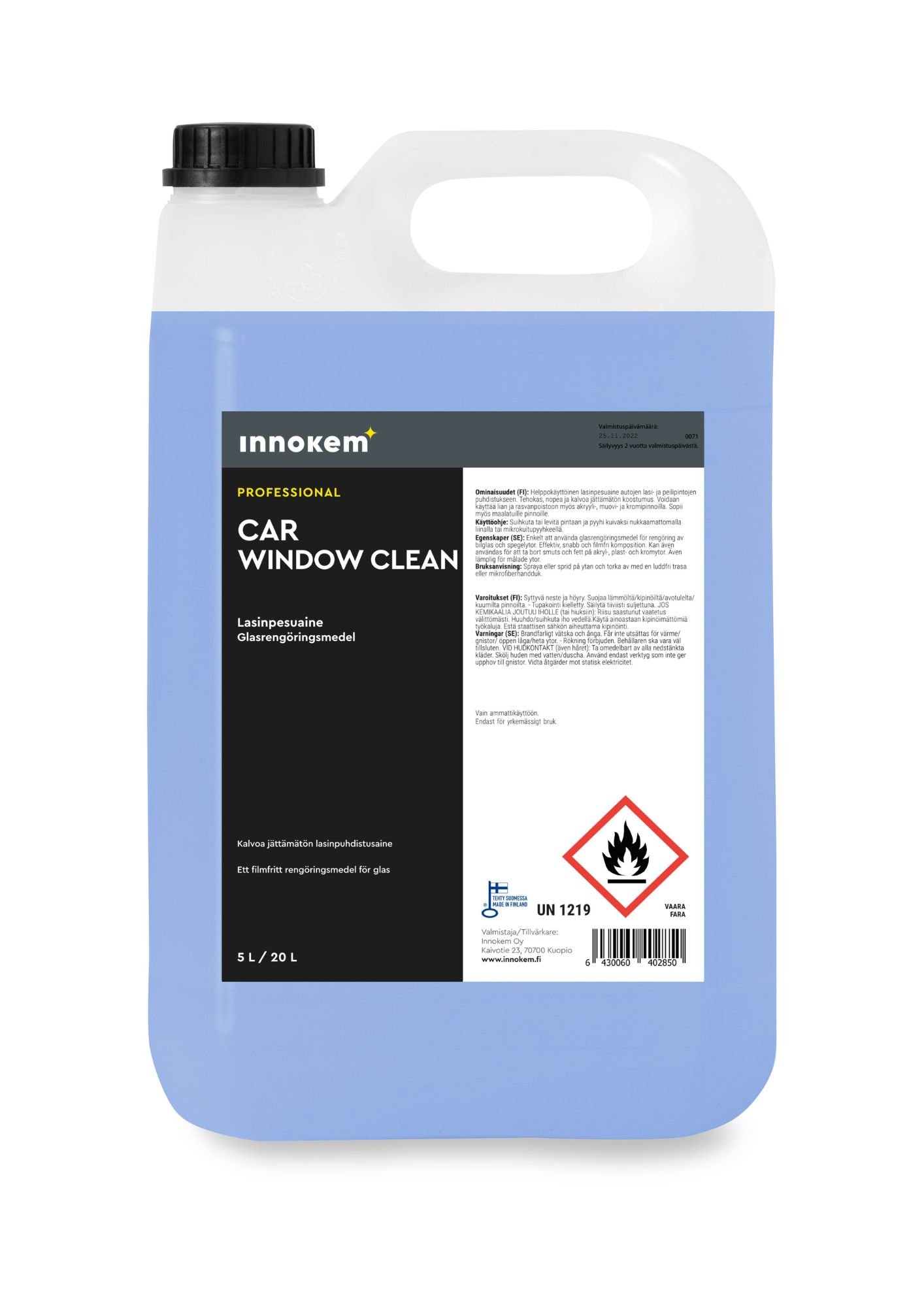 innokem window clean lasinpesuaine
