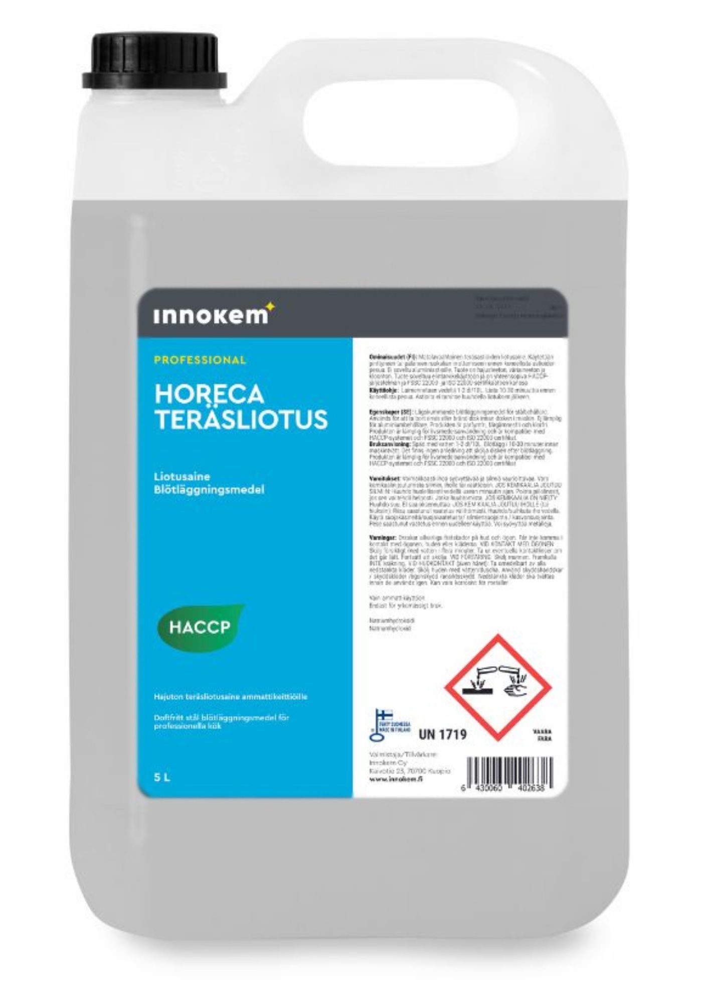 INNOKEM Teräsliotus 5L