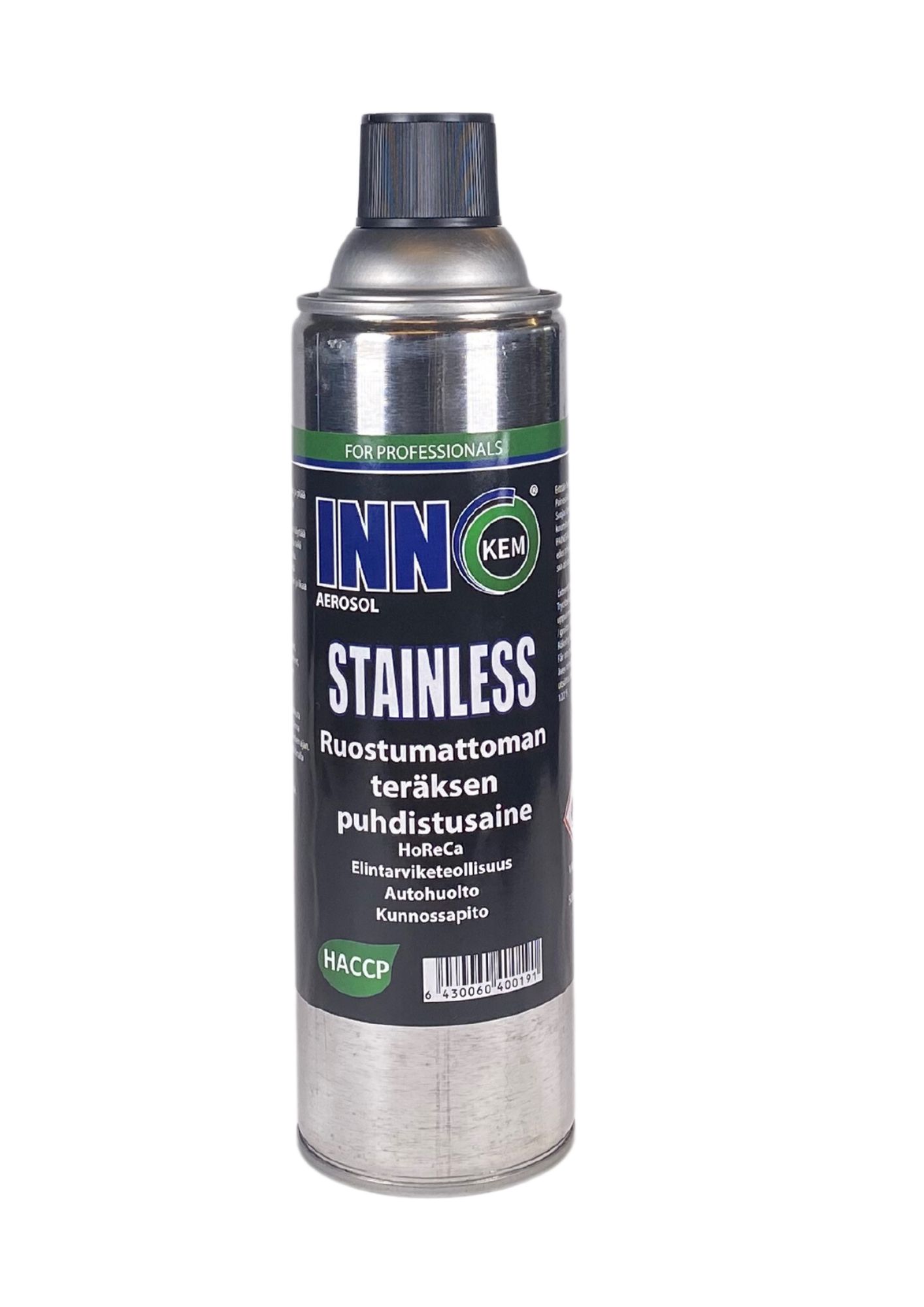 innokem stainless teräksenpuhdistusaine 500ml