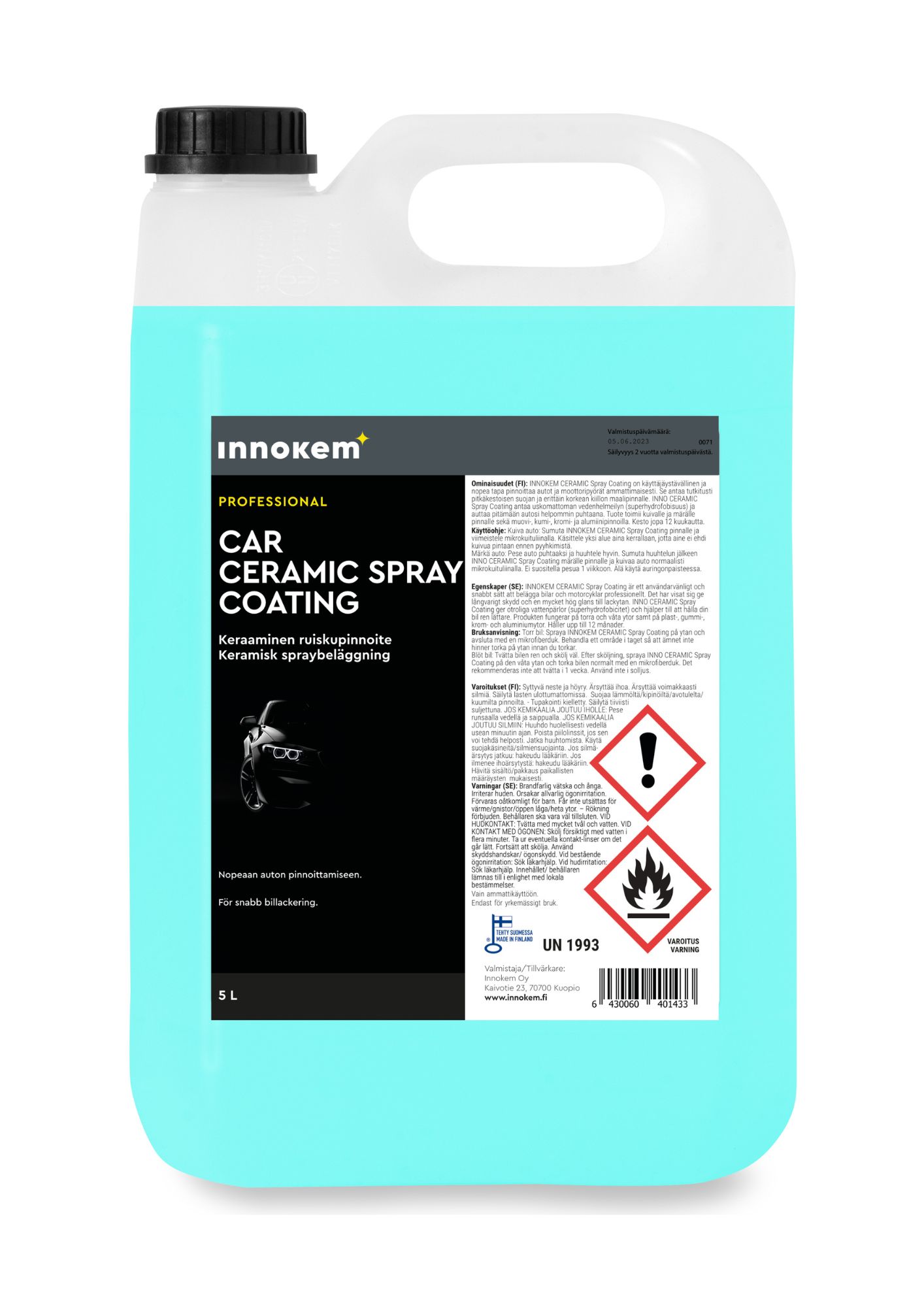 innokem ceramic coating coating 5l
