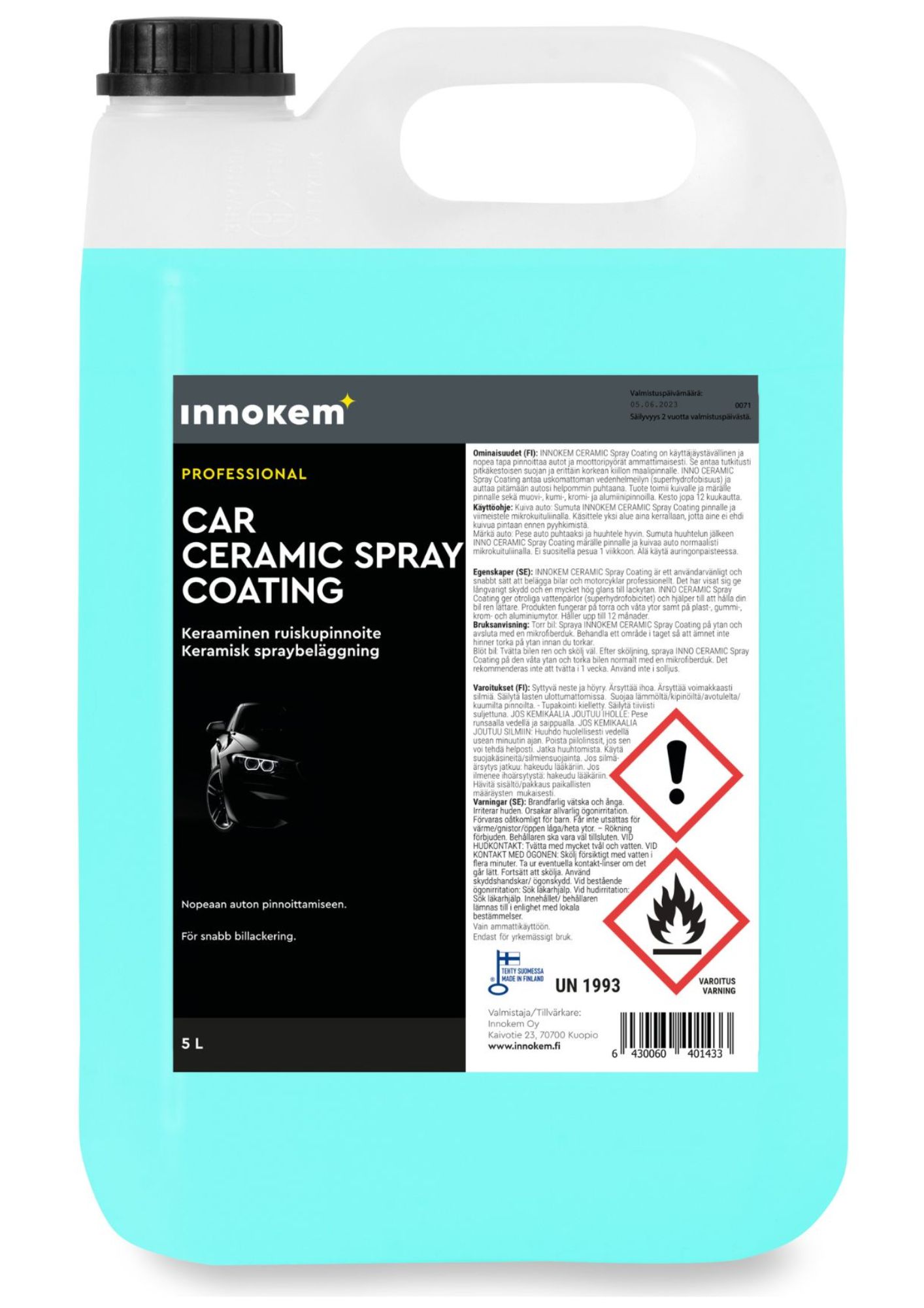 innokem ceramic coating coating 5l