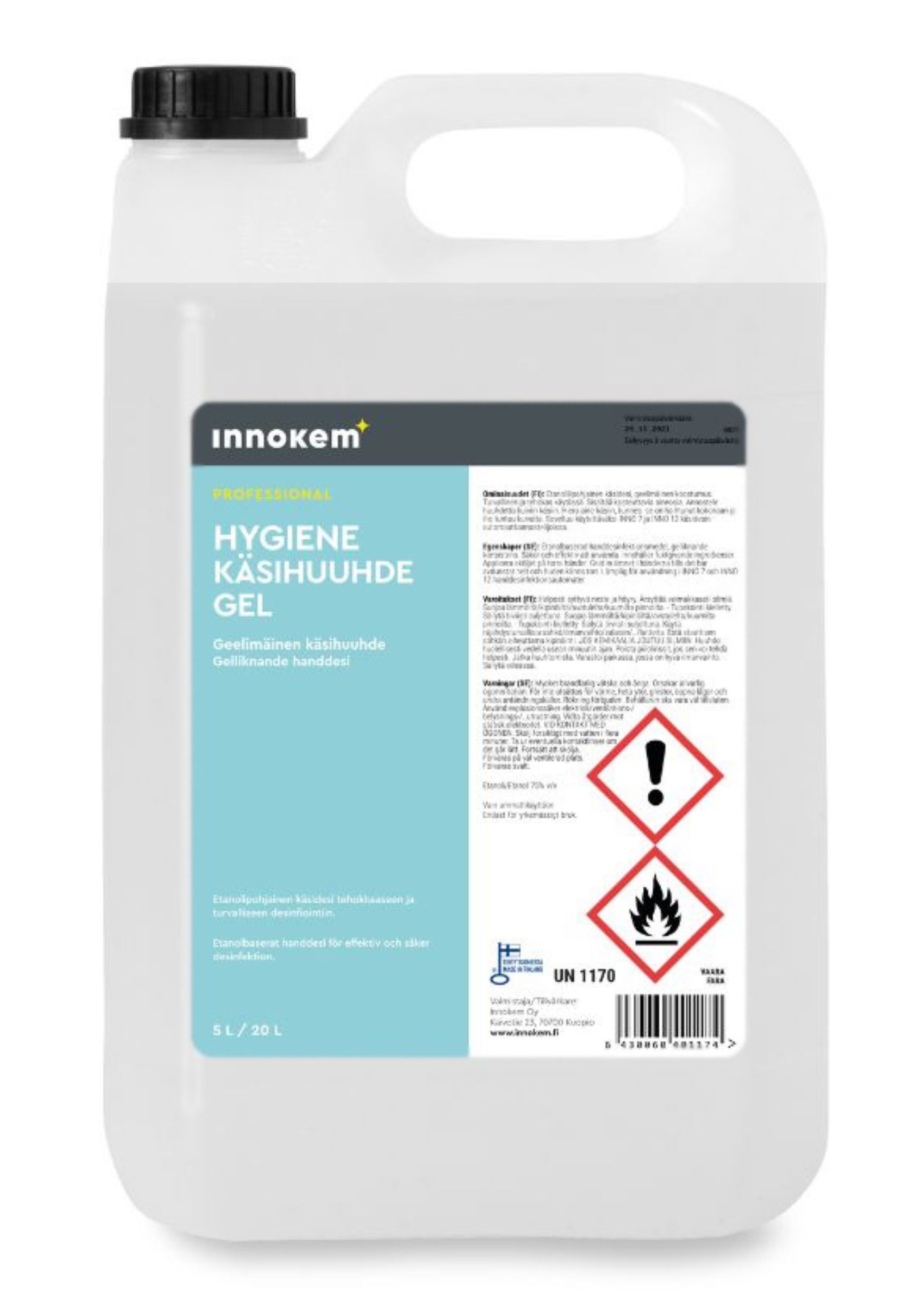 innokem käsihuuhdegeeli