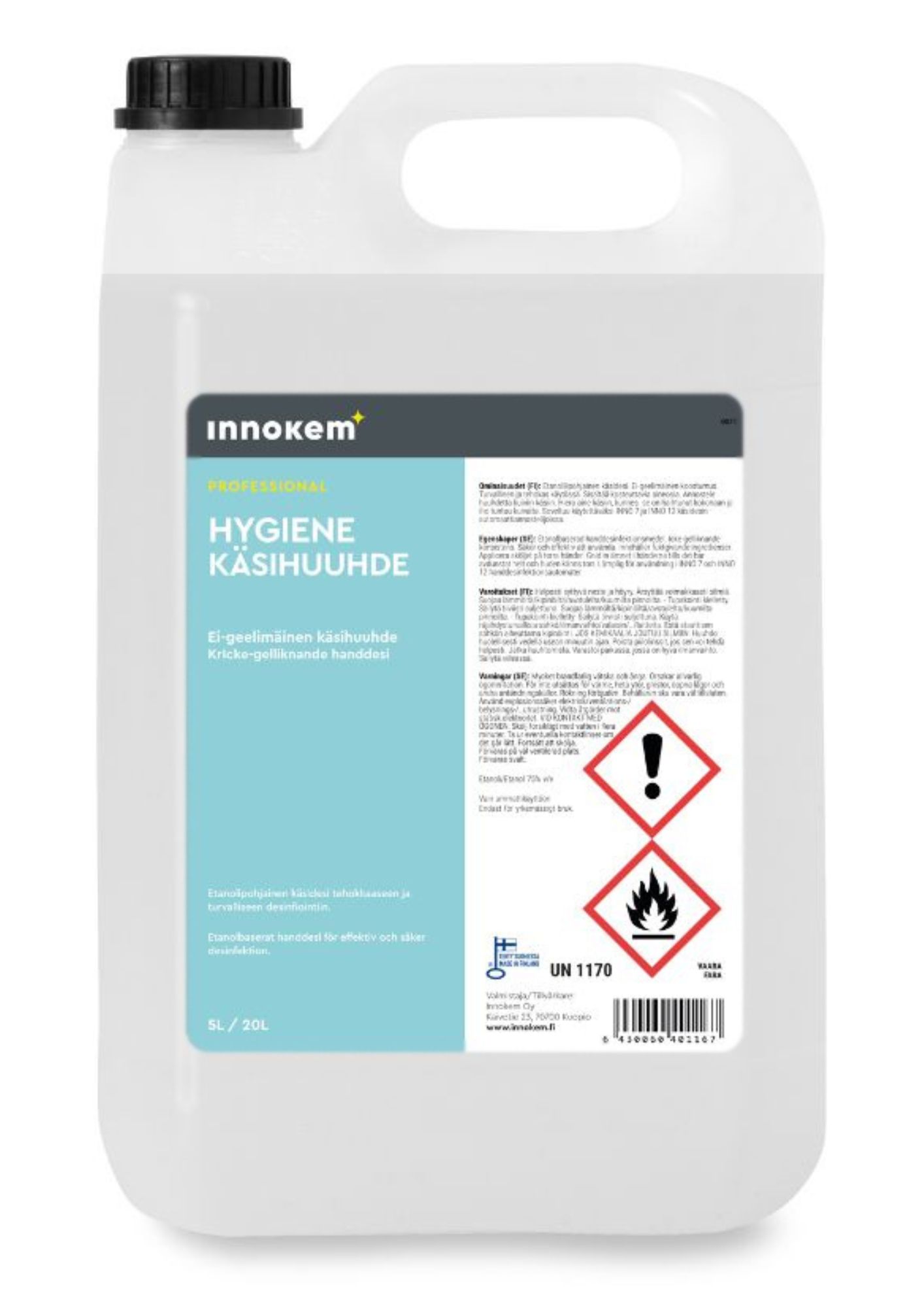 innokem käsihuuhde, neste