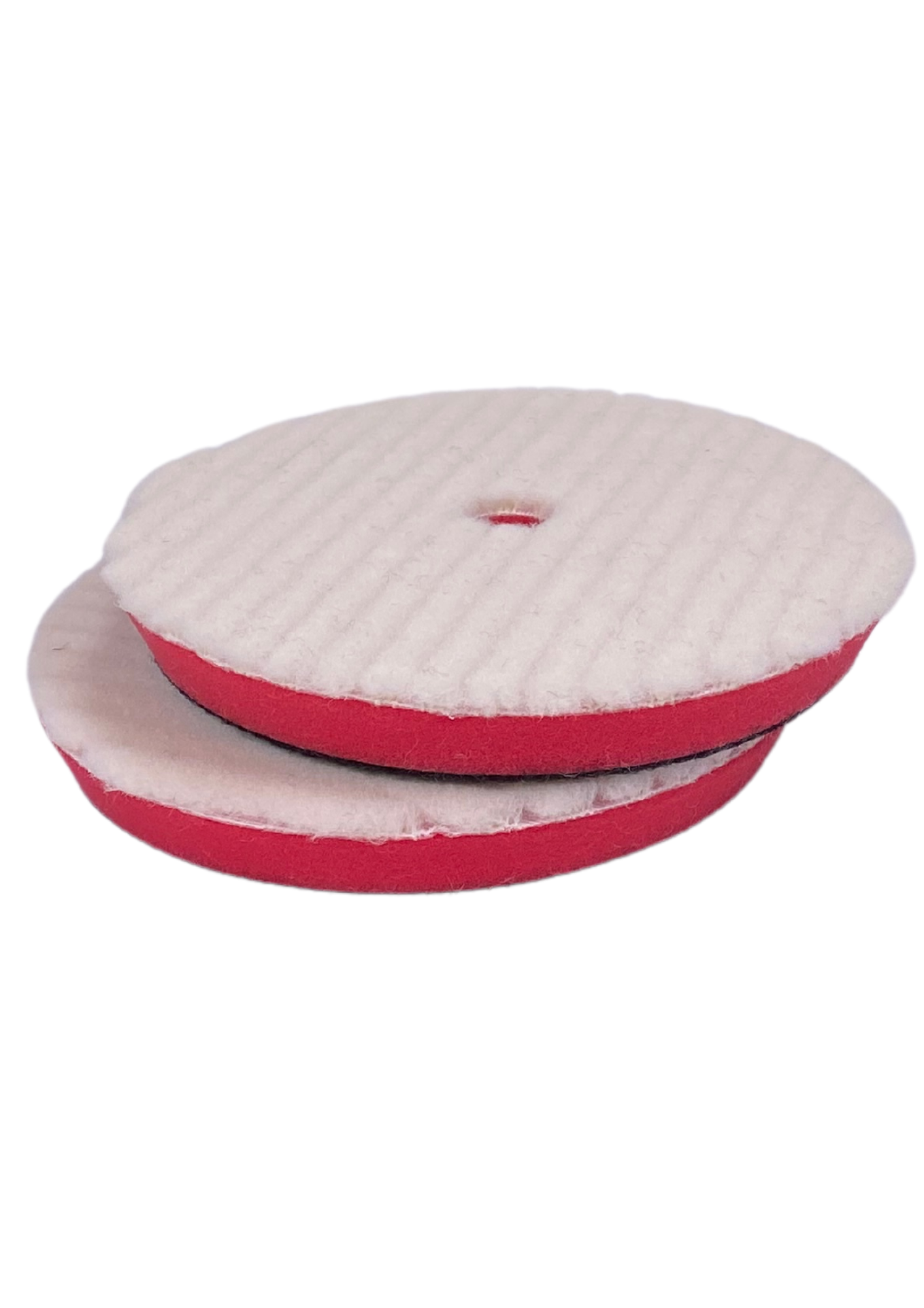 virtus fiber red/white fast cut polish pad 152mm