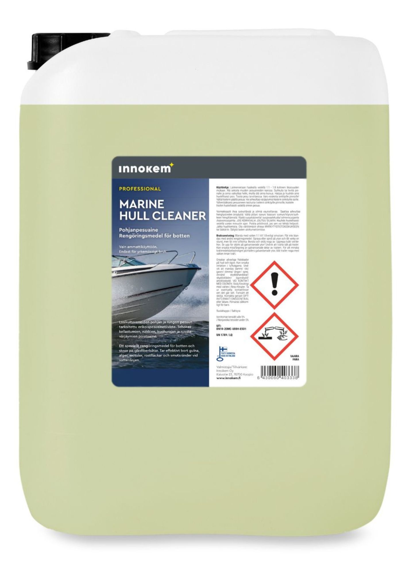 innokem marine hull cleaner pohjanpesuaine