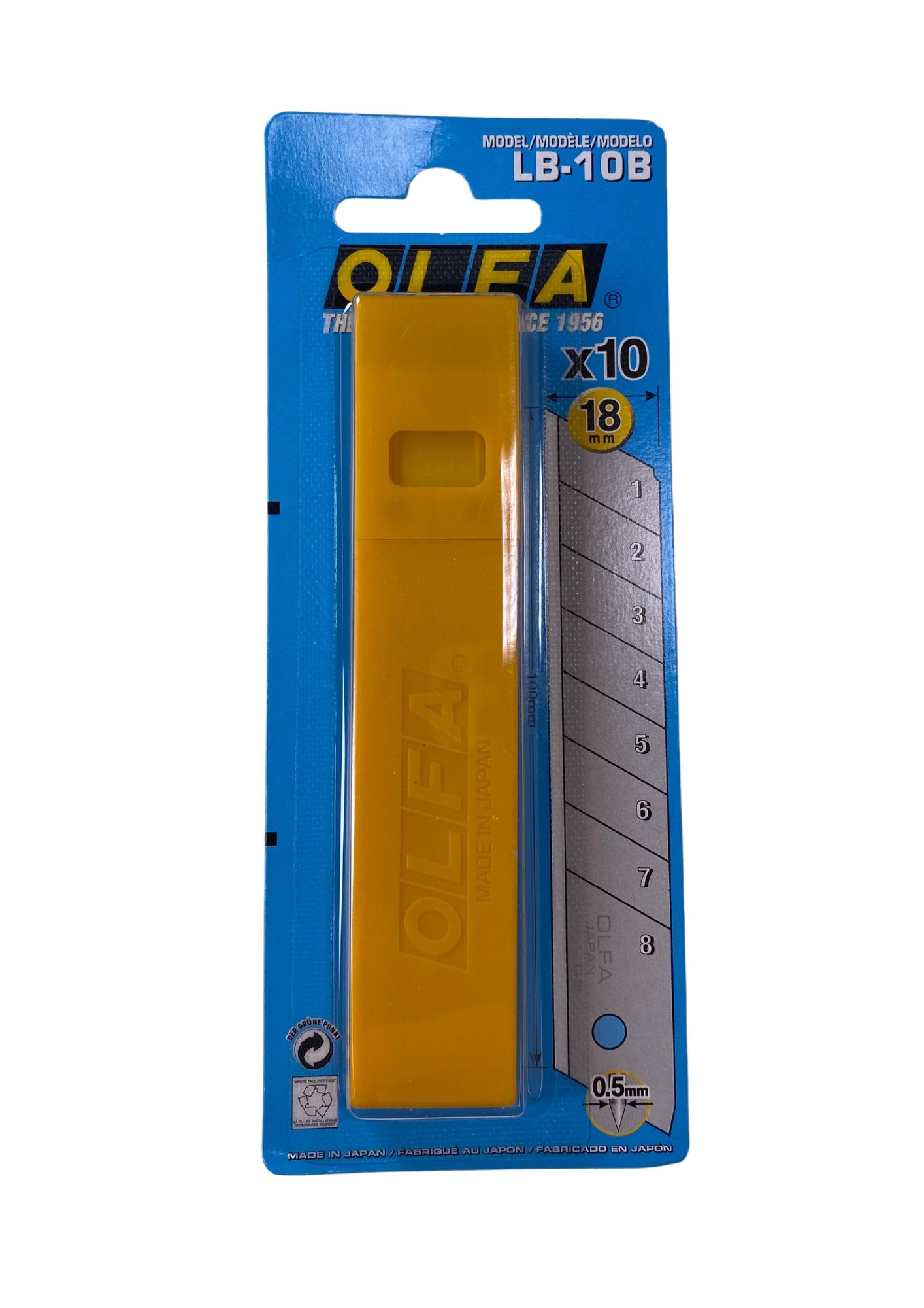 olfa lb-50 katkoterä 18 mm, 50 kpl
