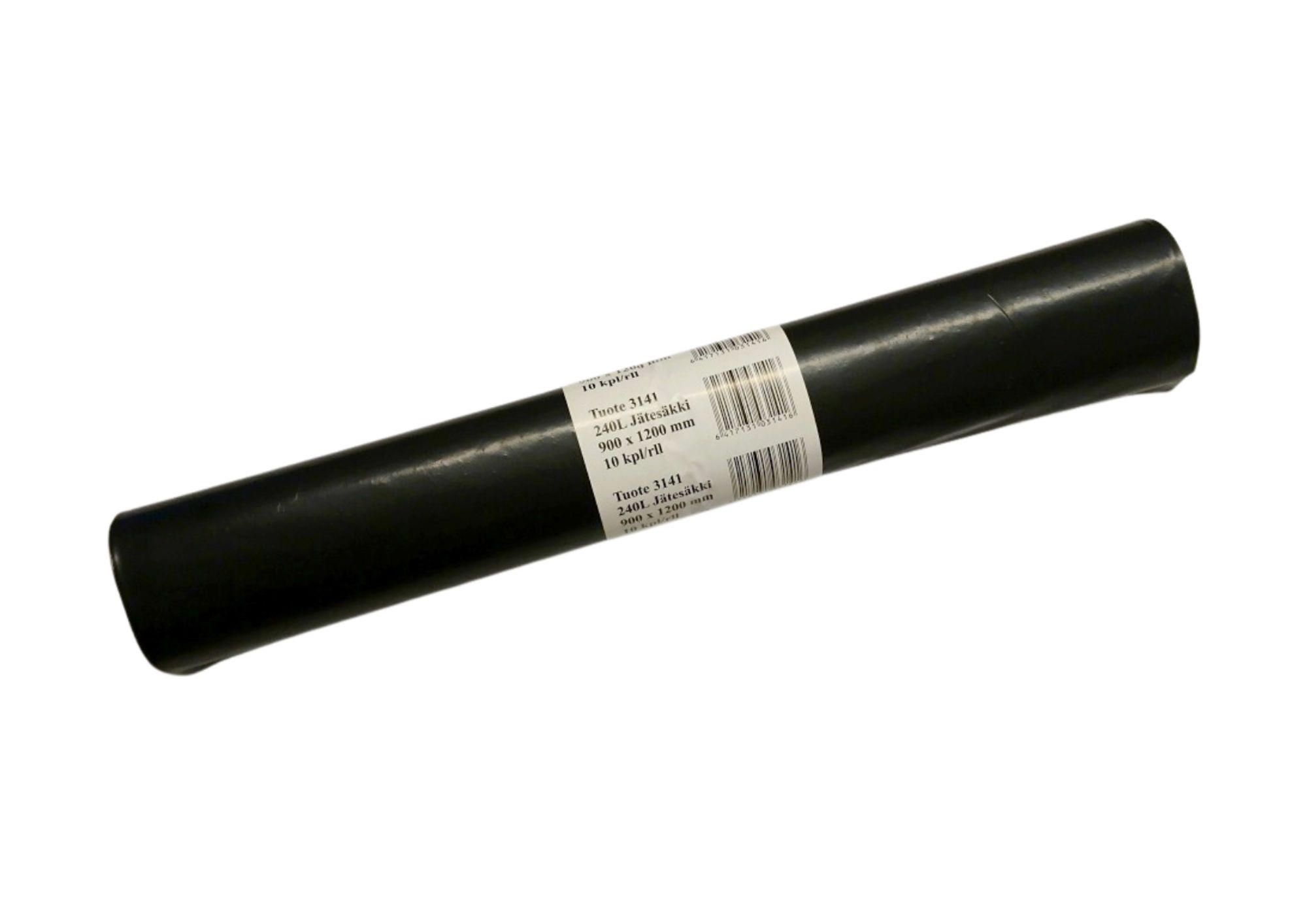 3141 Jätesäkki 240 L musta, 150kpl