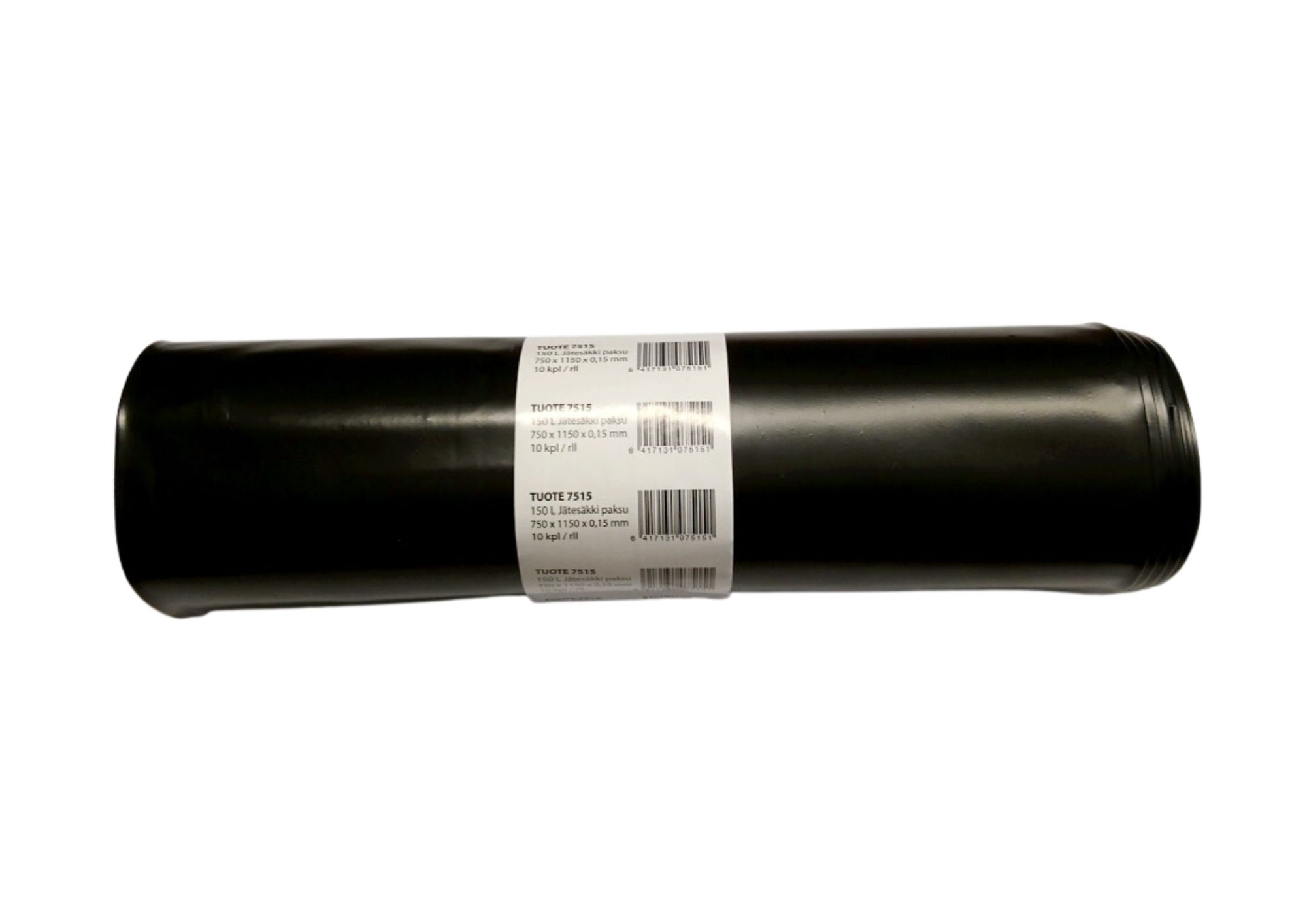 7515 Jätesäkki 150 L paksuus 0,15mm, 60kpl