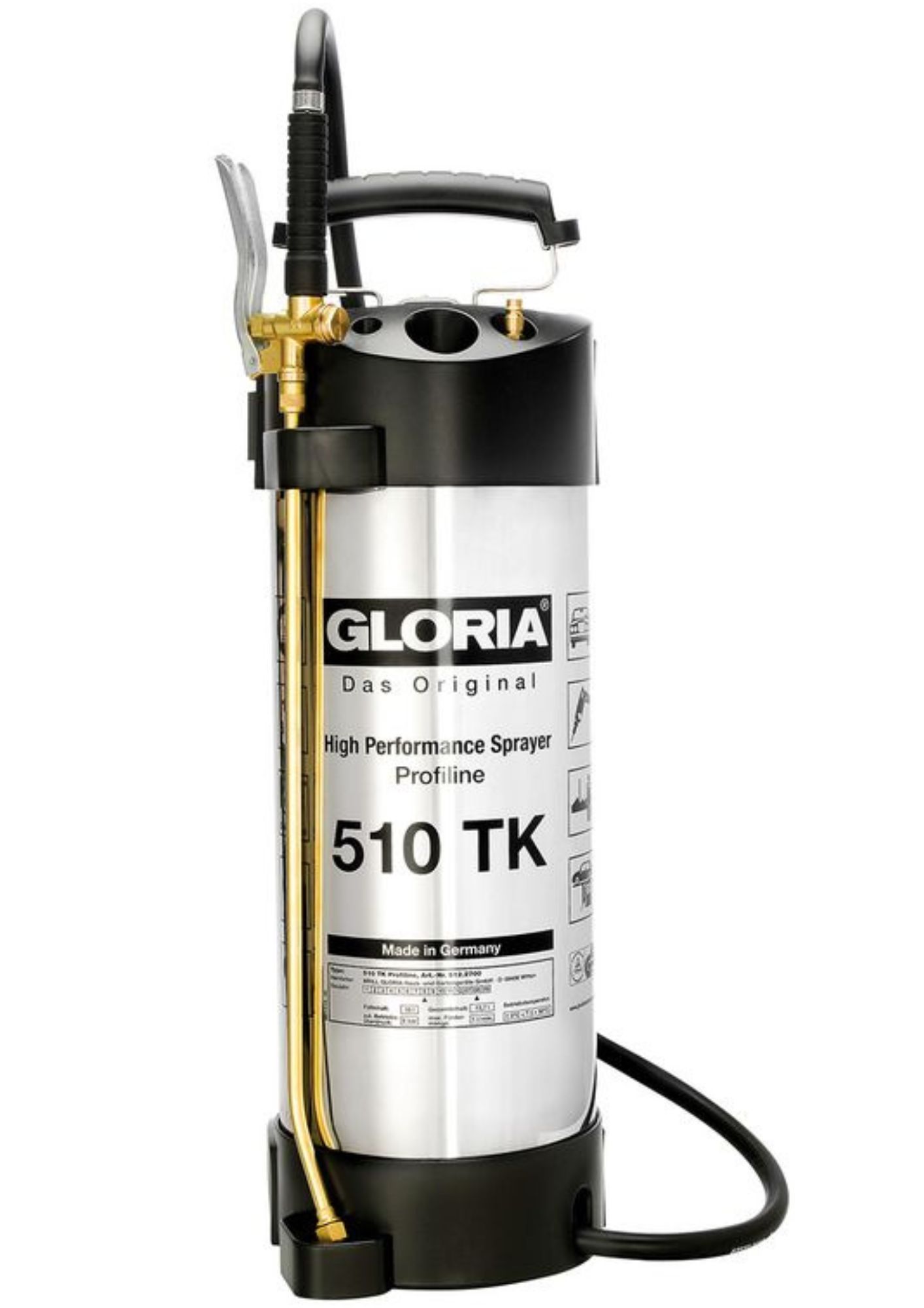 Gloria 510TK ruostumaton teräs 10L