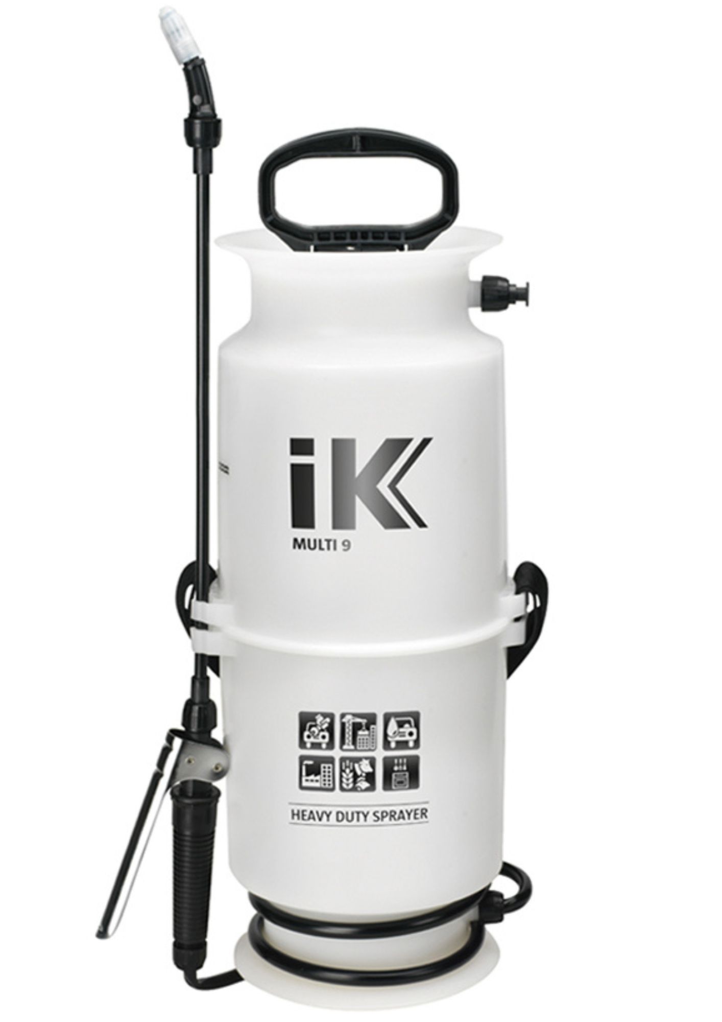 IK-9 Happo-/ Liuotinkannu muovi 9L