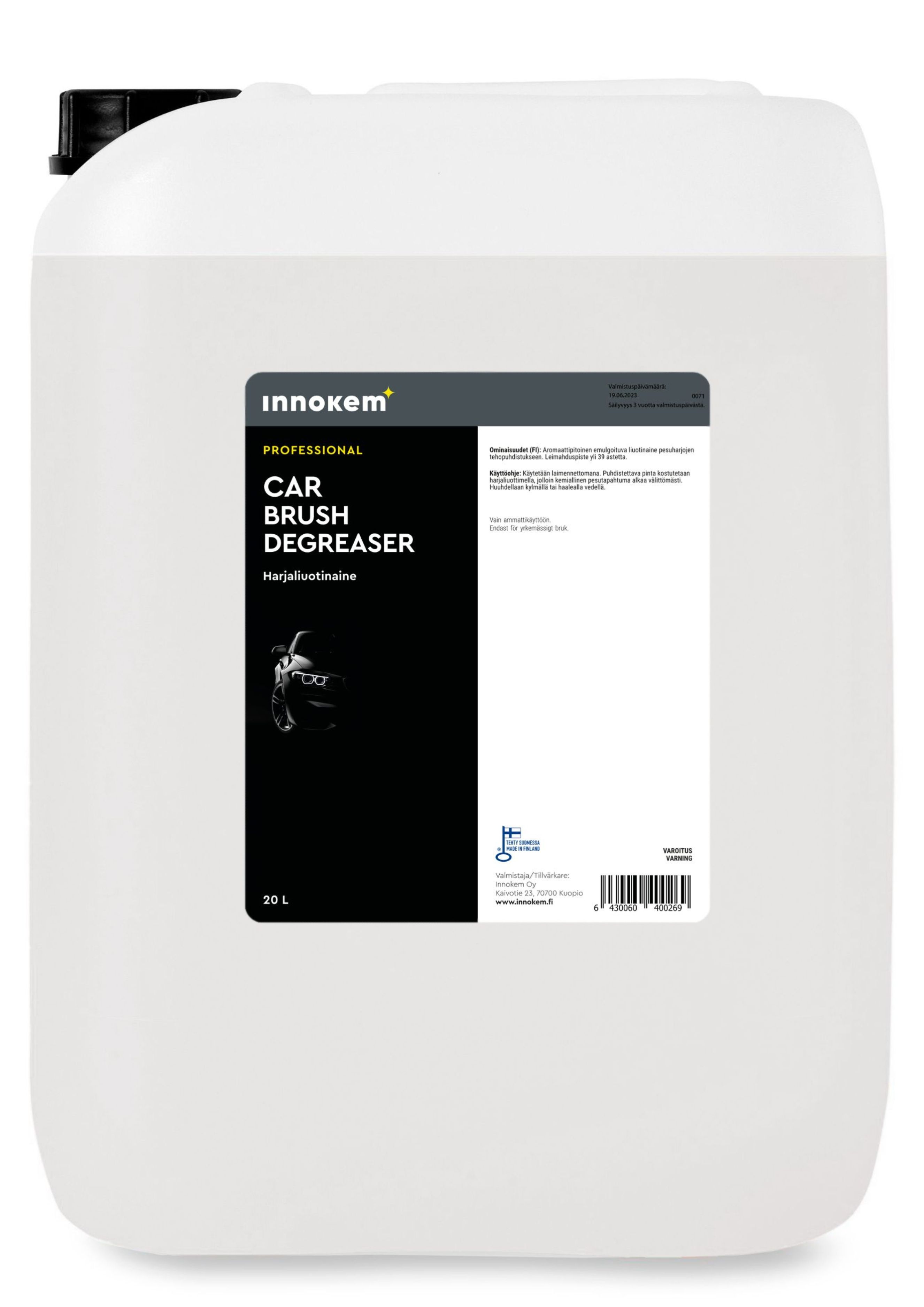 innokem brush degreaser harjaliuotinaine 20l