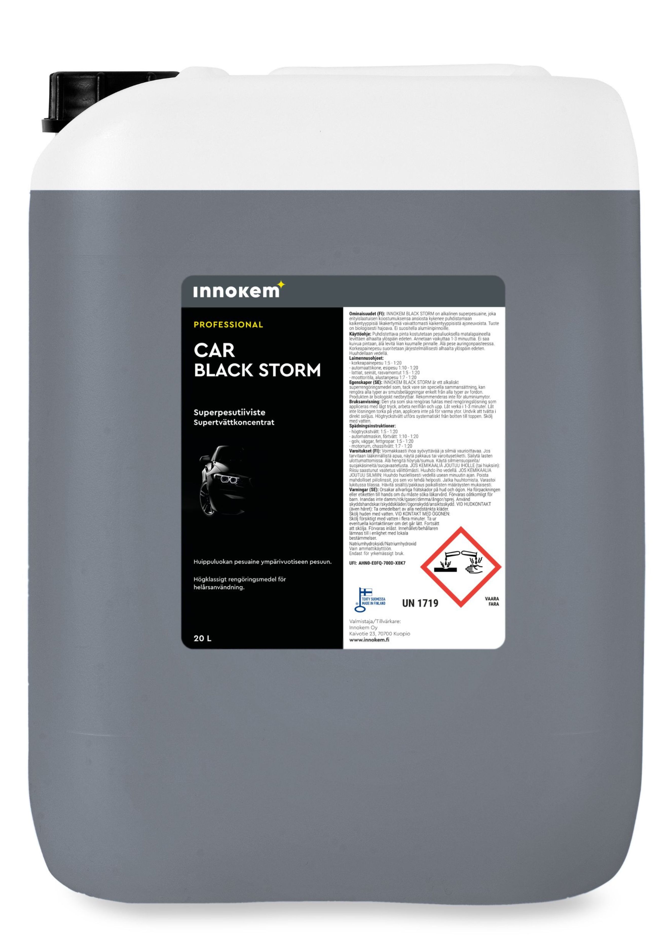 INNOKEM Black Storm Superpesutiiviste