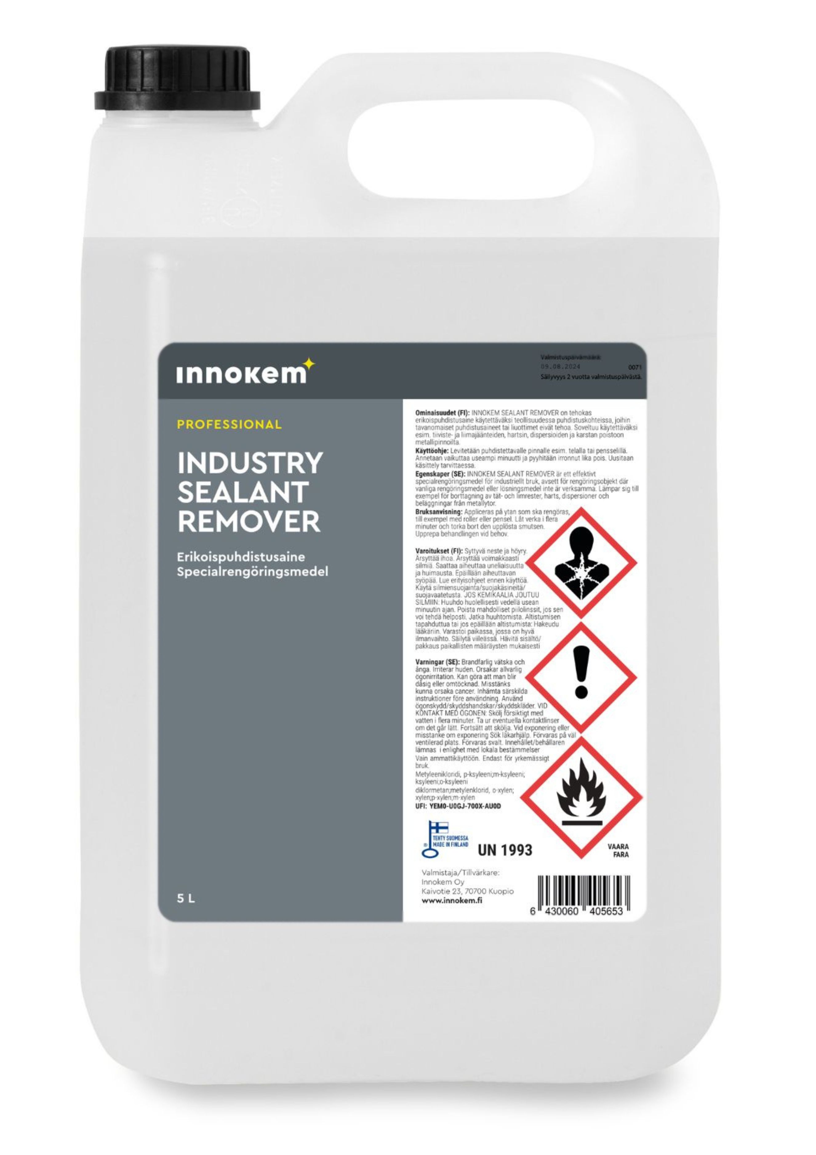INNOKEM Sealant Remover Puhdistusaine 5L