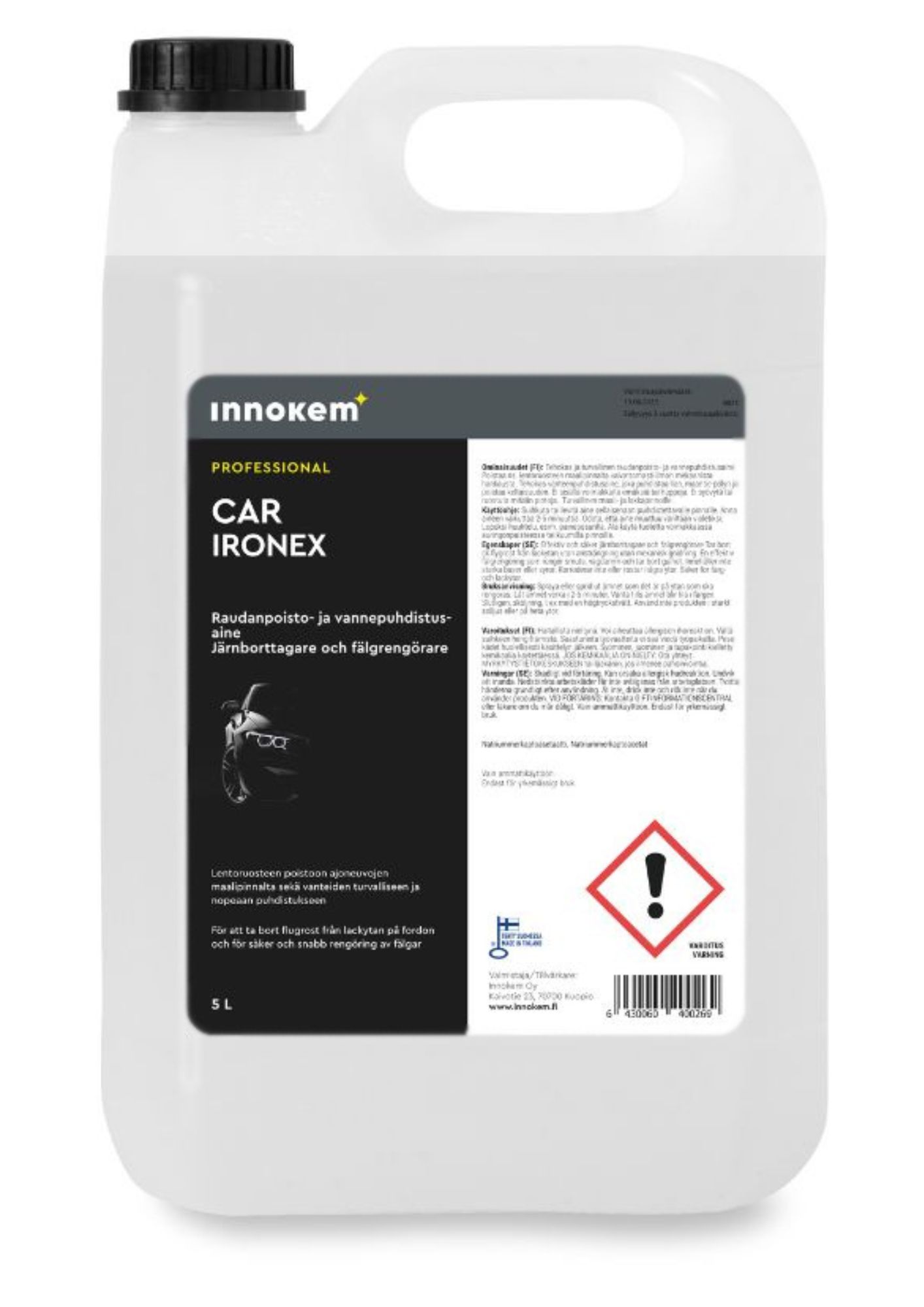 INNOKEM IRONEX Raudanpoistoaine