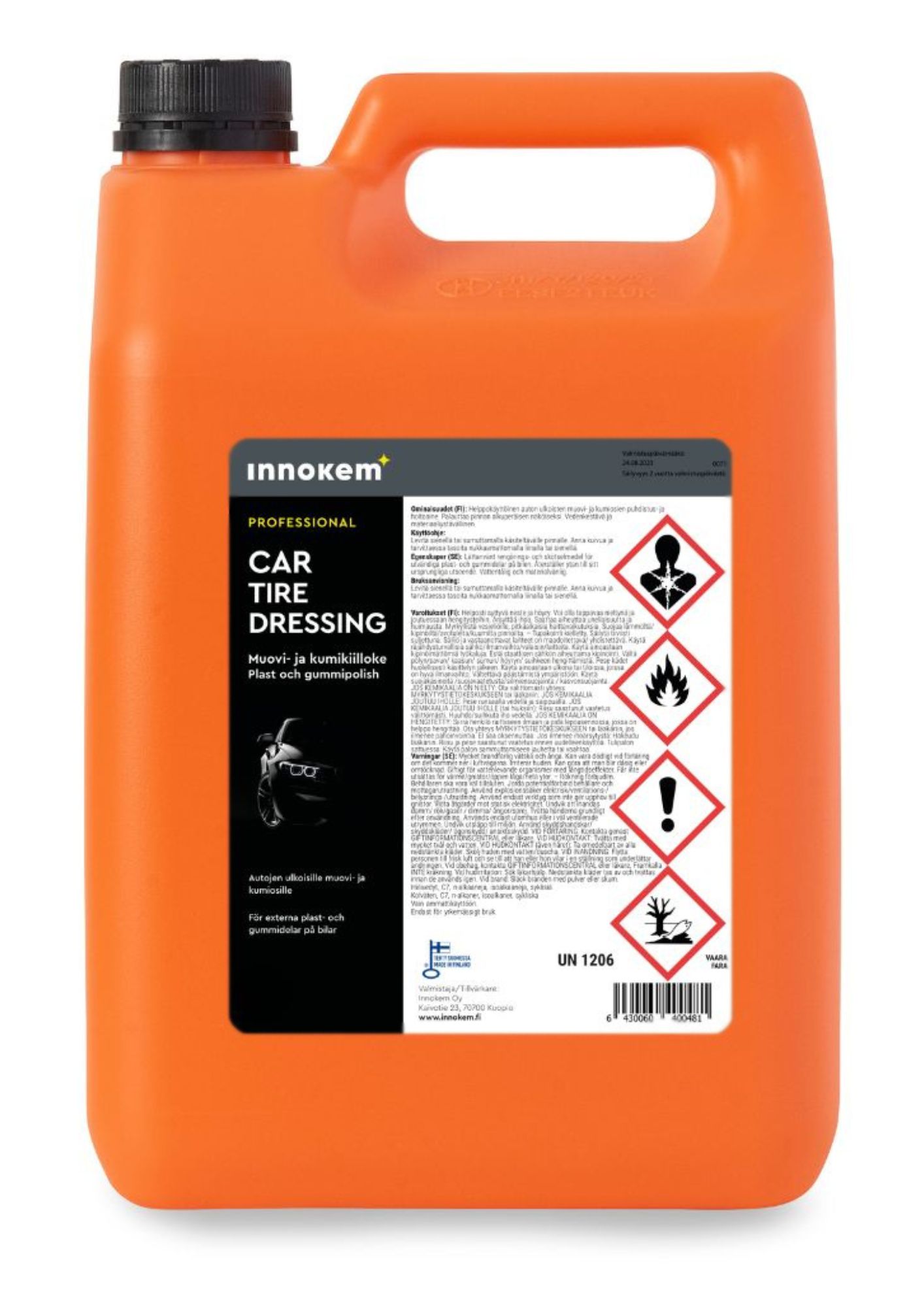 INNOKEM Tire Dressing Kumin- ja muovinhoitoaine