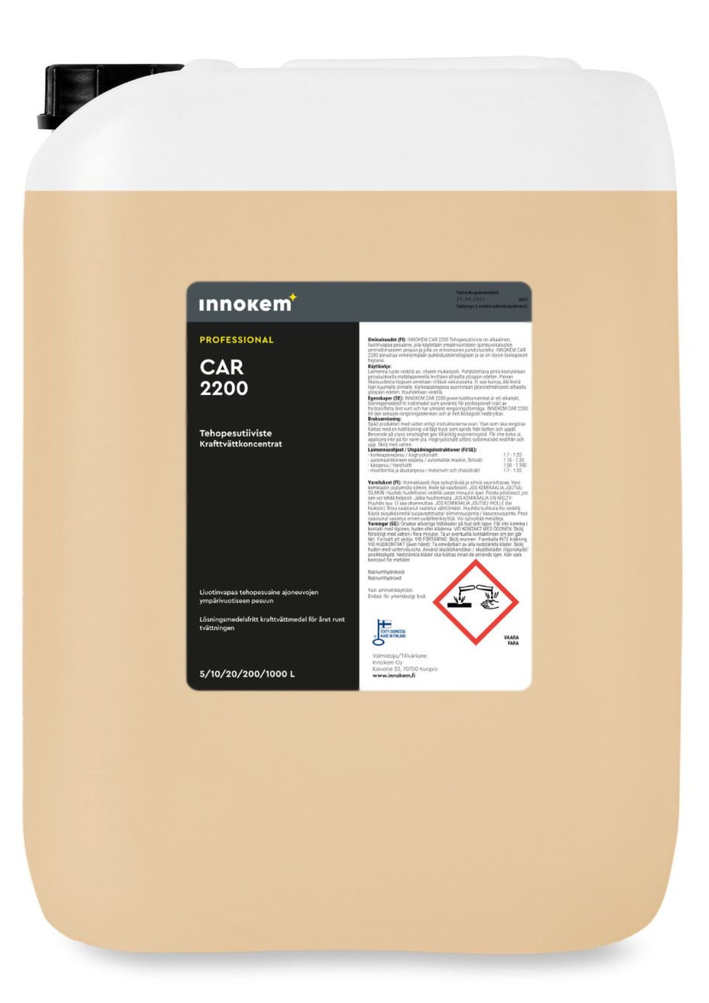 INNOKEM 2200 LINE Pesukoneaine