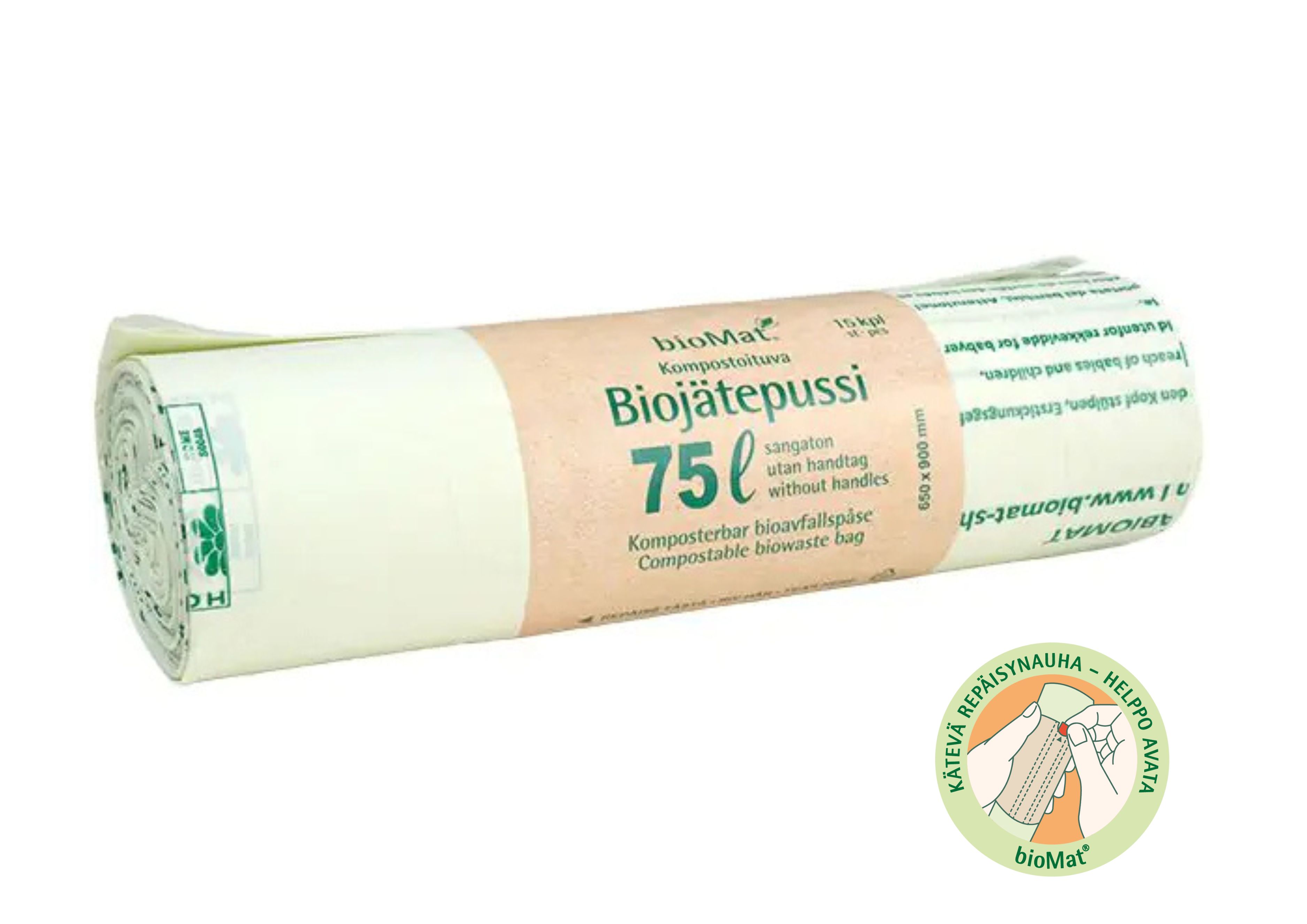 1117 Biomat 75 L, 15 kpl