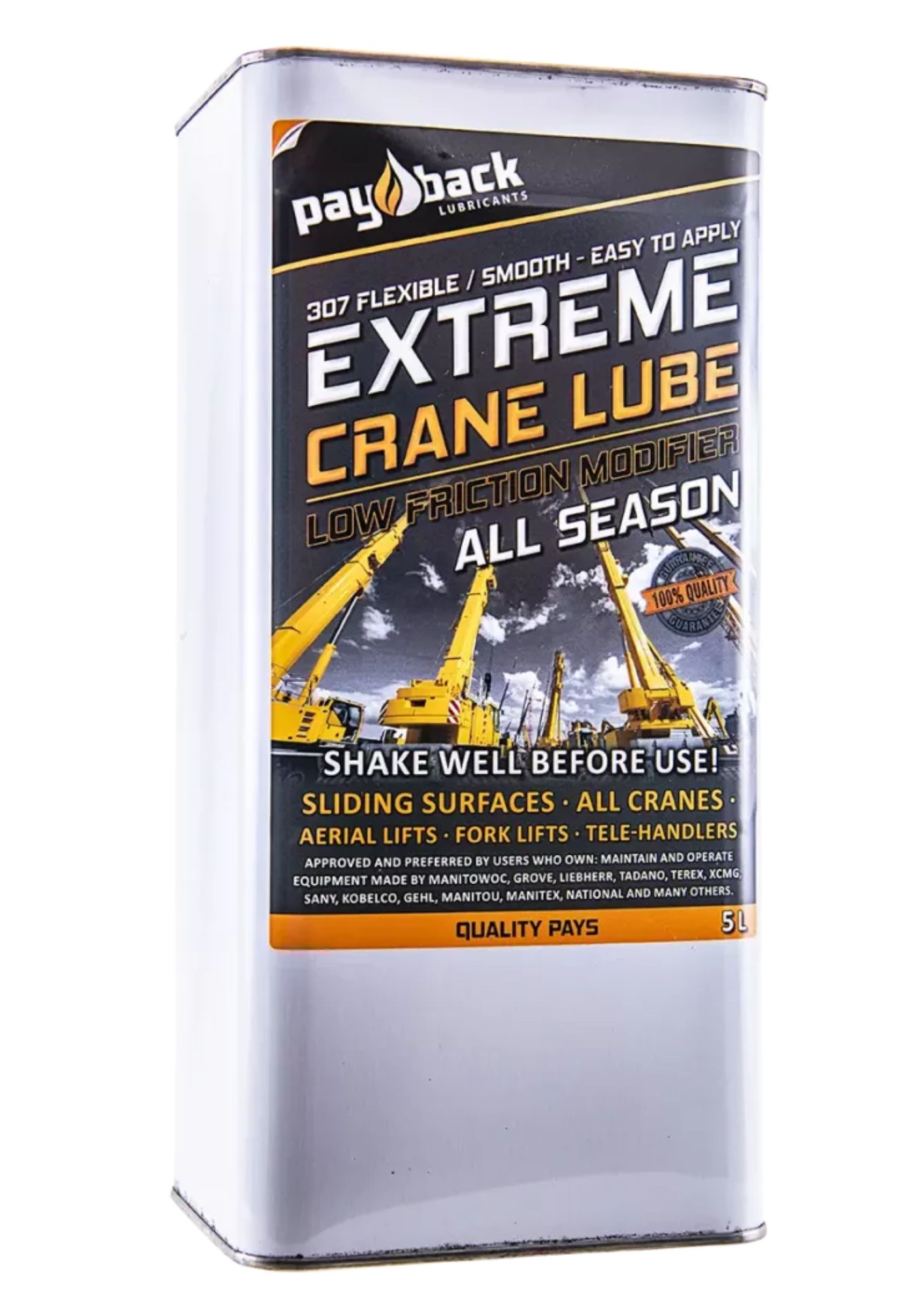payback extreme crane lube all season 5l